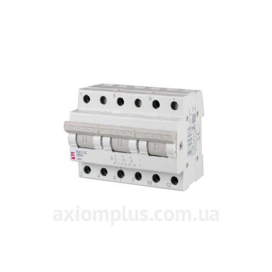 Модульный разрывной 3P переключатель нагрузки 1-0-2 на 125А ETI 2421439