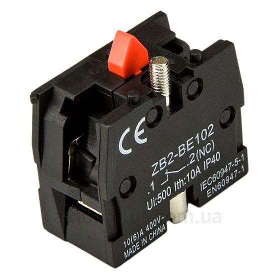 Кнопка TNSy ZB2-BE102 (TNSy5500296) червоного кольору