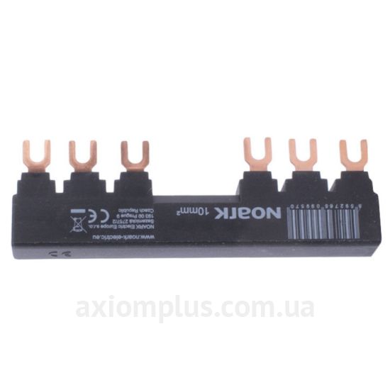 Шина Noark 109953 FORK 3P 63А (6 контактов) (черный цвет) фото