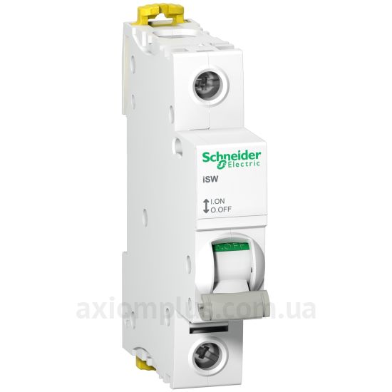 Модульний рубильник 1P вимикач навантаження 0-1 на 20А Schneider Electric A9S60120