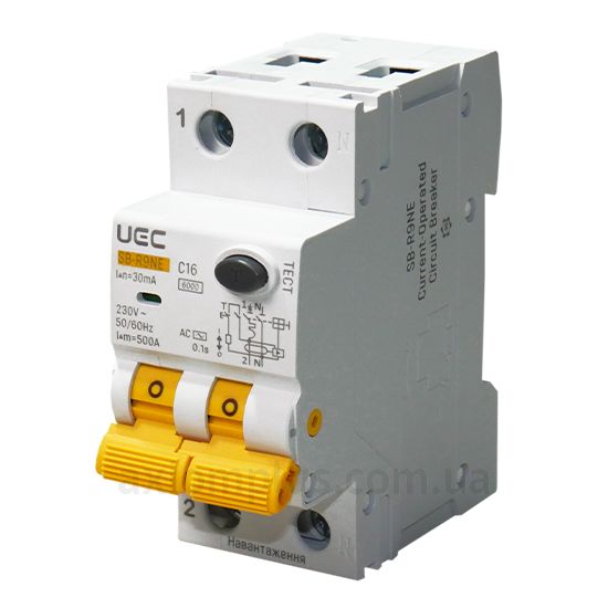 UEC RCBO60-2-016-C-030-AC фото