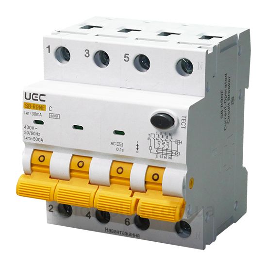 UEC RCBO60-4-032-C-030-AC фото