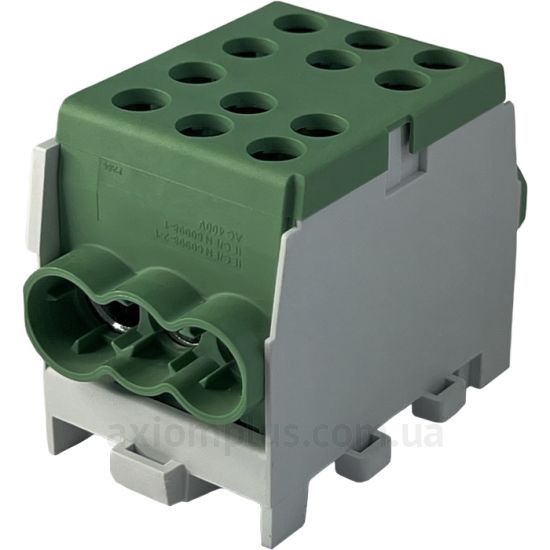 FJ-35/25.2G Promfactor зеленого кольору (на 6 контактів) (перетин до 35мм²) , I<sub>n</sub>=125А