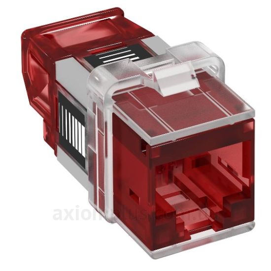 OBO Bettermann модуль UTP cat.6a RJ-45 (цвет красный)