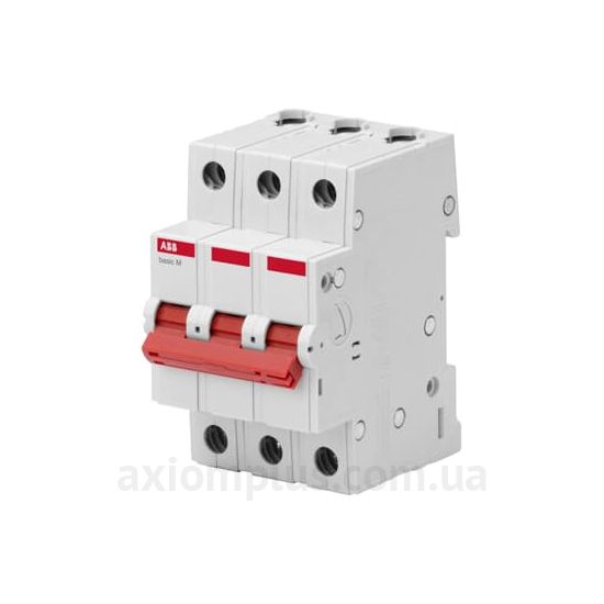 Модульный разрывной 3P выключатель нагрузки 0-1 на 40А ABB 2CDD643051R0040