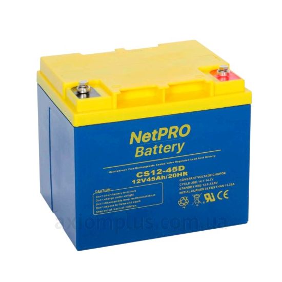 NetPRO CS 12-45D (45А/ч) фото