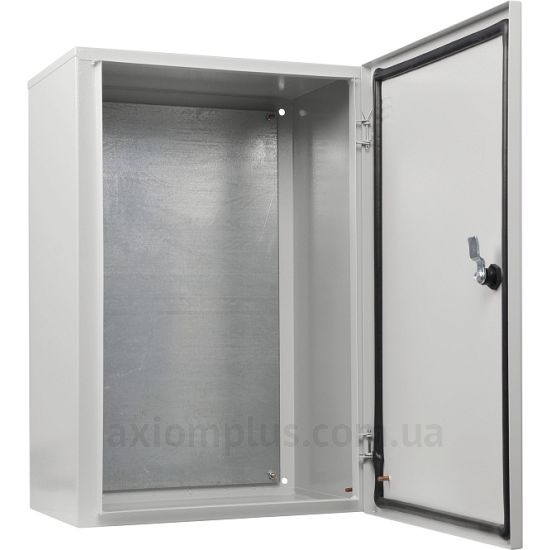 Фото сірий монтажний бокс Аско-Укрем Light Ubox A0260020091 габарити 600х400х300мм