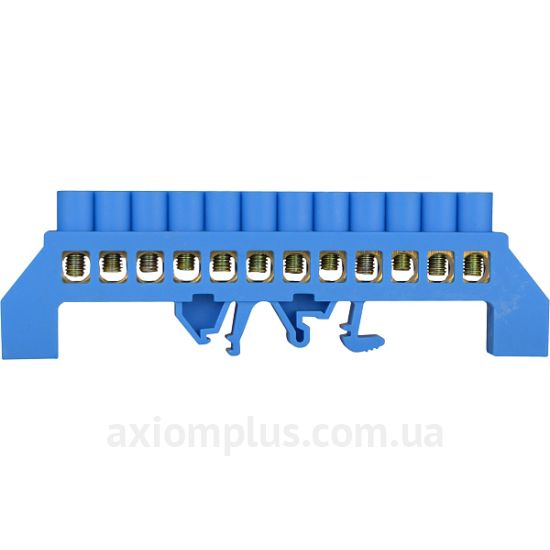 Шина (N) Аско-Укрем ВС - 3В A0150120085 125А (12 контактов) (синий цвет) фото