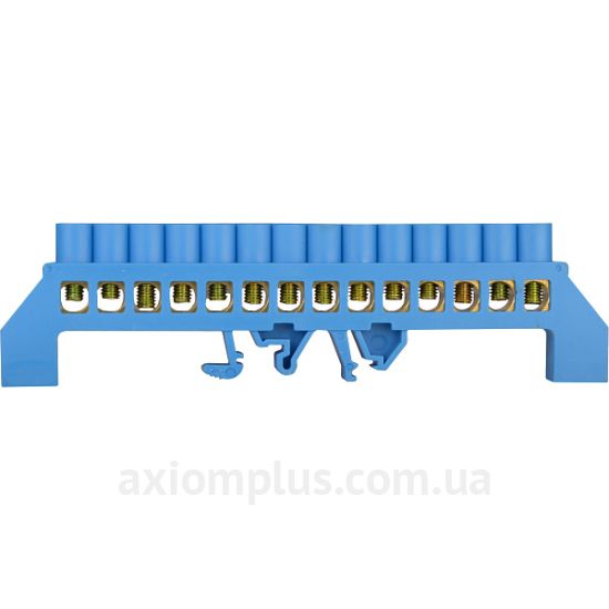 Шина (N) Аско-Укрем ВС - 3В A0150120086 125А (14 контактов) (синий цвет) фото