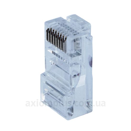 Конектор GEAR (GC-UTPC5E8P8CRJ45-100) RJ-45 UTP cat.5e (колір прозорий)
