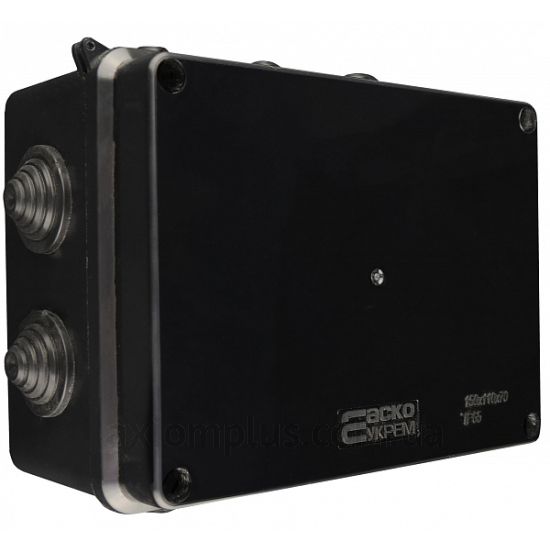 Аско-Укрем UAtmo Jet Black A0150170034 150мм×110мм глубина 70мм (IP65)