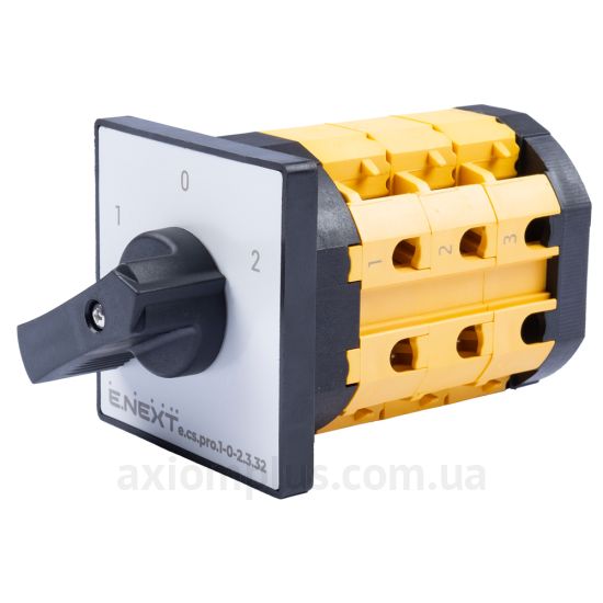 Кулачковый 3P переключатель нагрузки 1-0-2 на 32А E.Next p093033