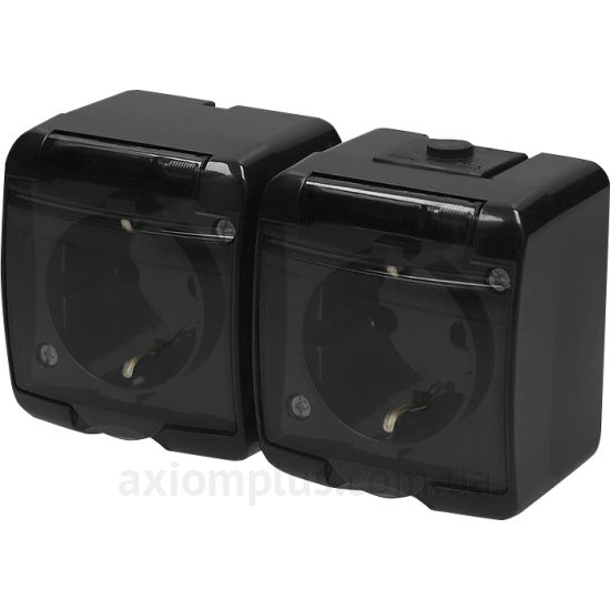 Изображение ETI серии Hermetics RHE-2sd-BL черного цвета