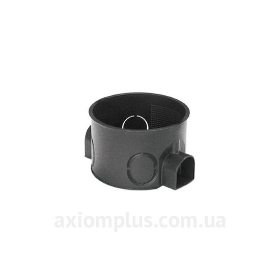 Черный подрозетник Wave (W000586)