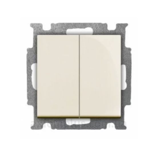Фото ABB серії Basic 55 2006/6/6 UC-96-507 білого кольору