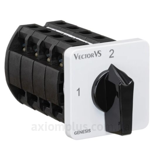Кулачковый 4P переключатель нагрузки 1-2 на 63А Vector VS GC 63 69 U