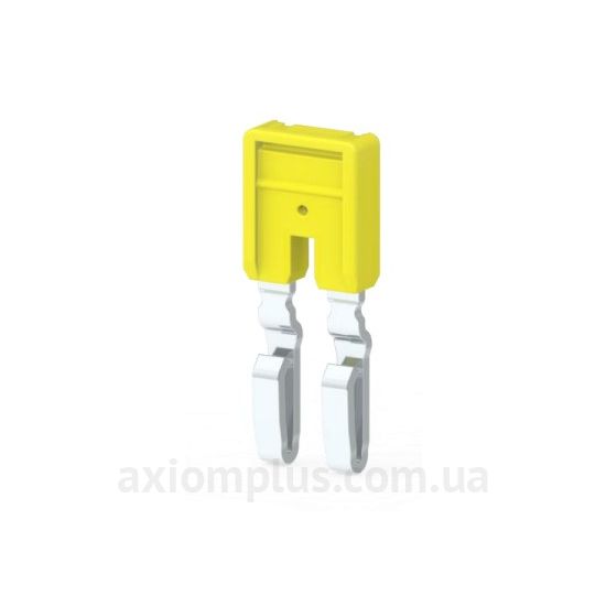 Шинная перемычка Klemsan 0.0.0.4.70102 (2 контакта) (желтый цвет) фото