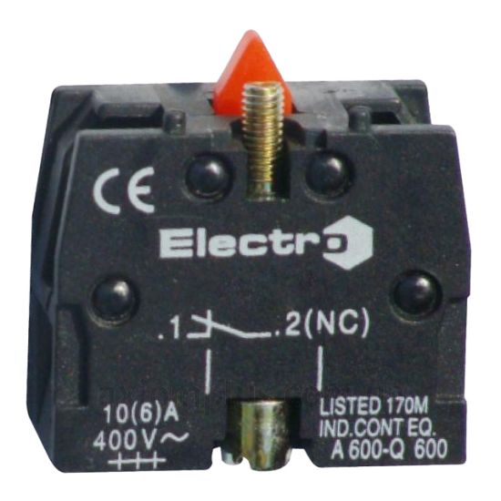 Кнопка ElectrO KDNC (KDNC) красного цвета