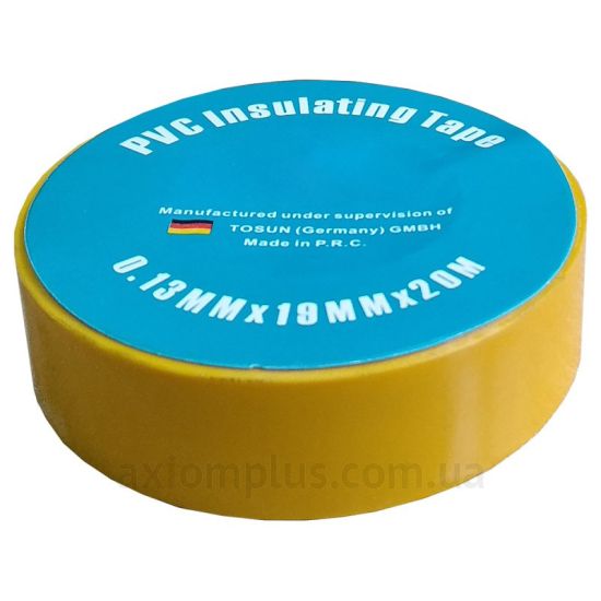 Изолента желтого цвета ElectrO (PVC0131920Y)