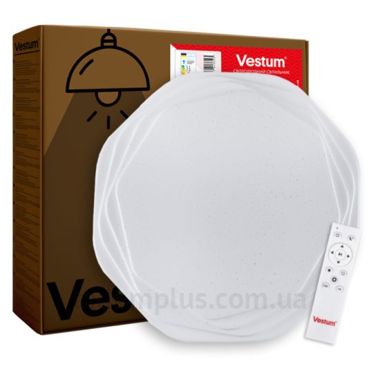 Круглый светильник белого цвета Vestum VS-91017 фото