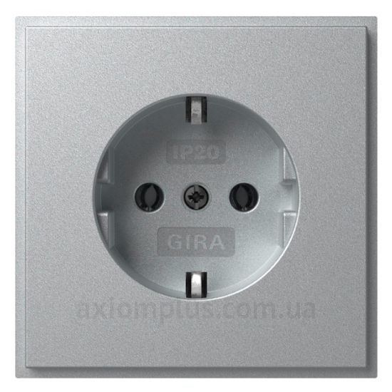 Фото Gira серії TX_44 418865 алюмінієвого кольору