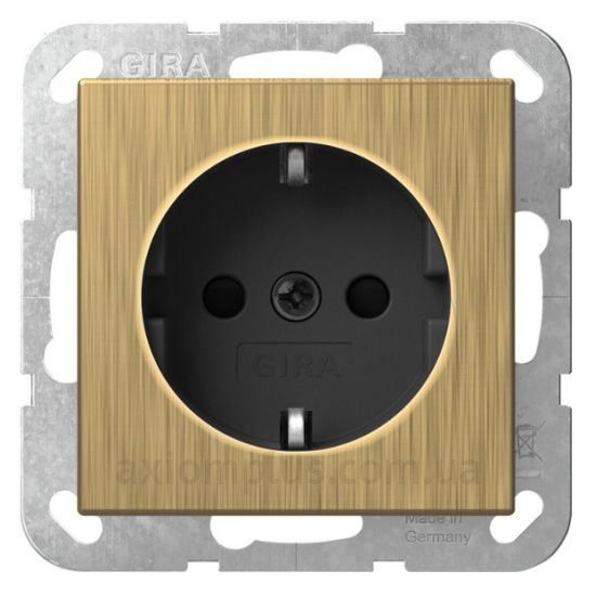 Изображение Gira из серии E1, E2, E3, Esprit, Esprit Linoleum-Multiplex, Event, Event Clear, Event Opaque, Standard 55, Studio 4188603 бронзового цвета