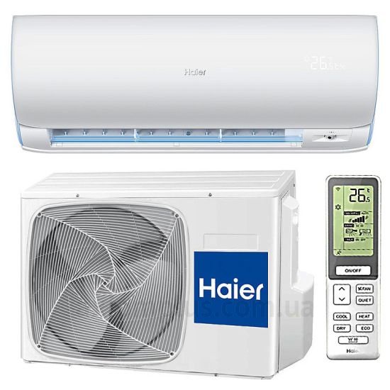 Haier Денна температура повітря (-30°C) AS35S2SD1FA/1U35S2PJ1FA зображення