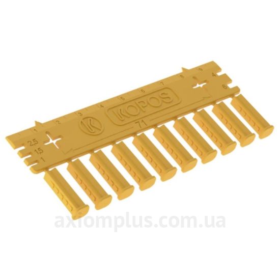Жовтий підрозетник Kopos (8595568930828)