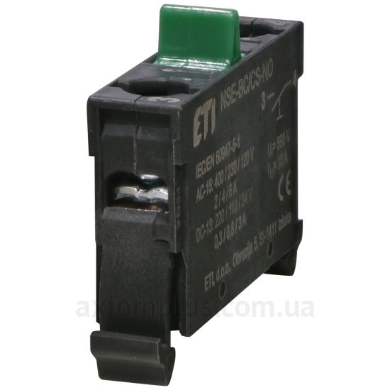 Кнопка ETI (4774156) зеленого кольору