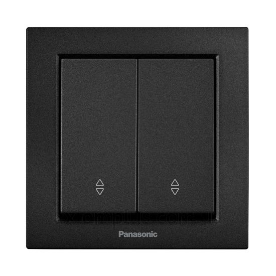Фото Panasonic серии Karre Plus 55 WDTC90112BL-UA1 черного цвета