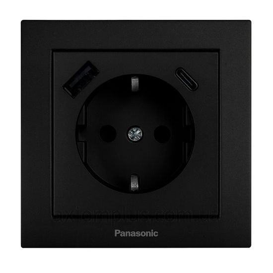 Фото Panasonic серии Karre Plus 55 WDTC93312BL-UA1 черного цвета