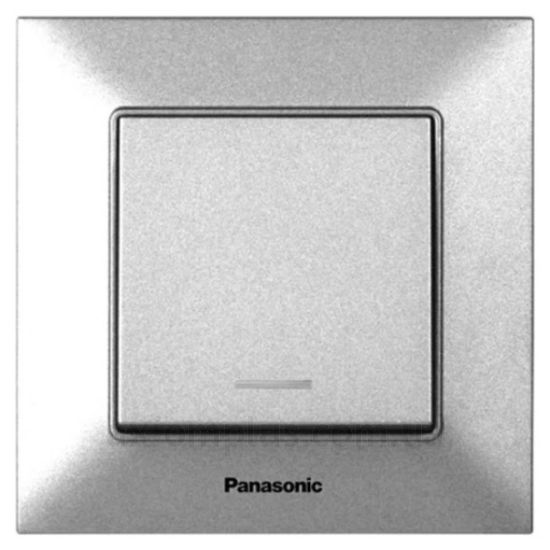Изображение Panasonic из серии Arkedia Slim WNTC00022SL-UA1 серебристого цвета