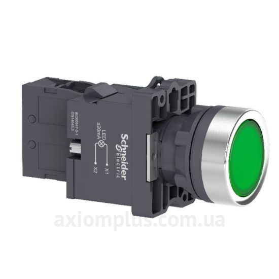 Кнопка Schneider Electric (XA2EW33M1) зеленого цвета