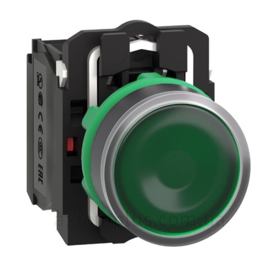 Кнопка Schneider Electric (XB5AW33M5) зеленого кольору