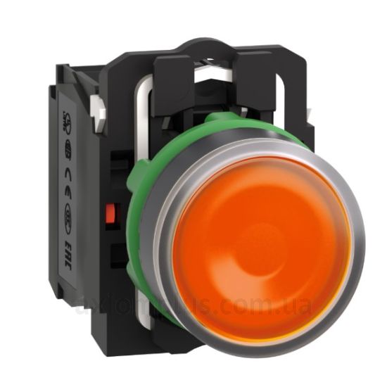 Кнопка Schneider Electric (XB5AW35B5) оранжевого цвета