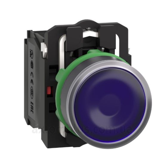 Кнопка Schneider Electric (XB5AW36B5) синего цвета