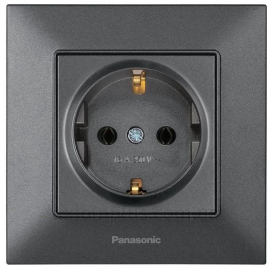 Фото Panasonic из серии Arkedia Slim WNTC02022DG-UA1 дымчатого цвета