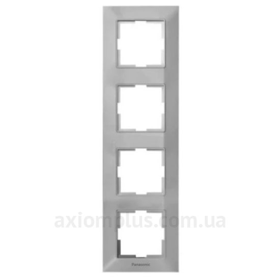 Фото Panasonic серии Arkedia Slim WNTF08142SL-UA1 серебристого цвета