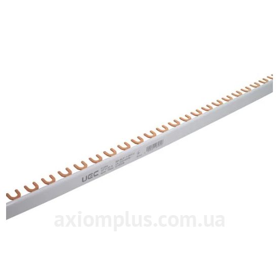 Шина UEC SB-BCF-1-063-U FORK 1P 63А (белый цвет) фото