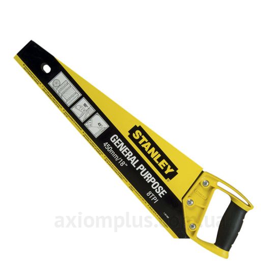 Ручна пила 8/1" довжиною 450мм з комбіваною ручкою Stanley OPP 1-20-086