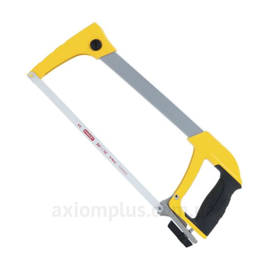Лучкова пила 24/1" довжиною 305мм з обгумованою ручкою Stanley Heavy Duty 1-20-110
