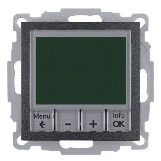 Фото Berker B.3/B.7 Display Anthracite