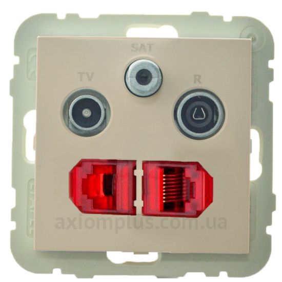 Изображение Efapel из серии Logus 90 21546 TPE жемчужного цвета