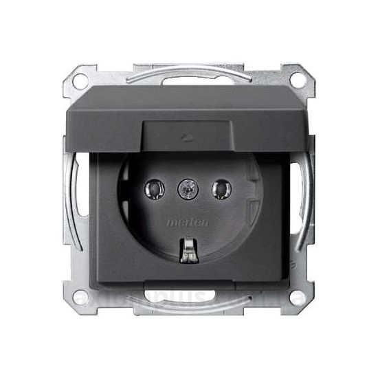 Фото Schneider Electric з серії Merten System M-Elegance MTN2311-0414 антрацитового кольору