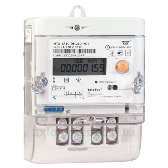 Teletec MTX1A10.DF.2Z0-CD4 5А/60А зображення