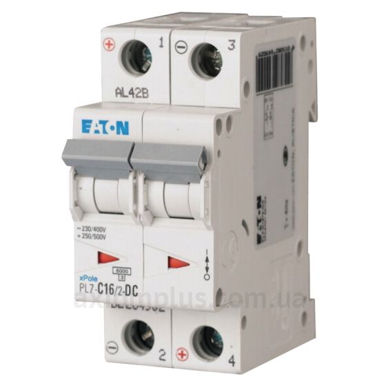 Фото Eaton (Moeller) PL7-C16/2-DC (264902)