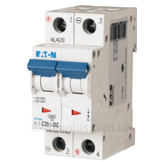Фото Eaton (Moeller) PL7-C20/2-DC (264903)