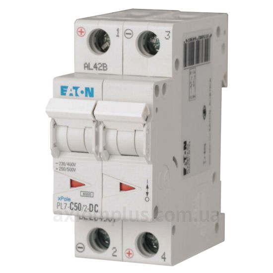 Фото Eaton (Moeller) PL7-C50/2-DC (264907)