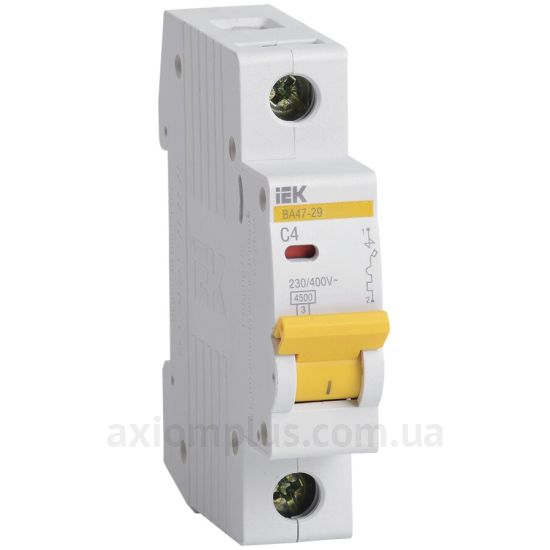 Фото IEK ВА47-29 1P C 4A (MVA20-1-004-C)