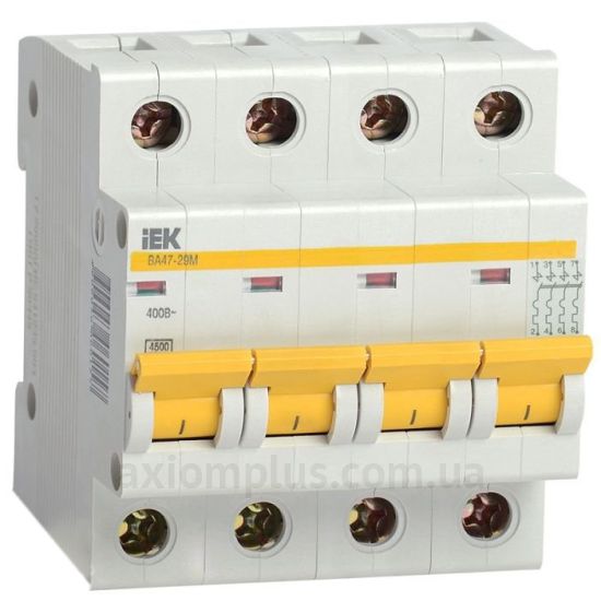 Изображение IEK ВА47-29М 4P C 8A (MVA21-4-008-C)